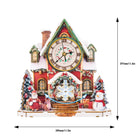 Christmas House Wooden Clock Kit - KAAYEE Puzzle