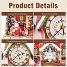 Christmas House Wooden Clock Kit - KAAYEE Puzzle