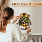 Christmas message in a bottle Wooden Jigsaw Puzzle - KAAYEE Puzzle