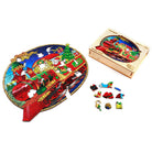 CHRISTMAS TRAIN Wooden Jigsaw Puzzle - KAAYEE Puzzle