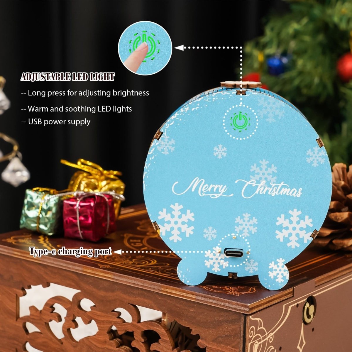 Christmas Village Night Light - KAAYEE Puzzle