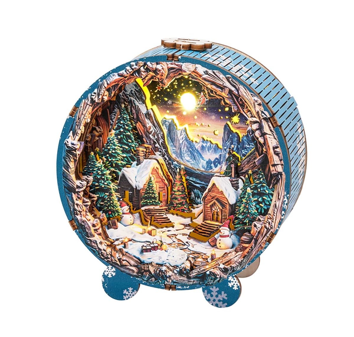 Christmas Village Night Light - KAAYEE Puzzle
