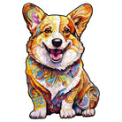 CLEVER CORGI 3 Wooden Jigsaw Puzzle - KAAYEE Puzzle