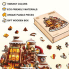 Coffee Workshop Wooden Jigsaw Puzzle - KAAYEE Puzzle