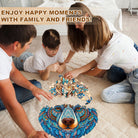 Colorful bear Wooden Jigsaw Puzzle - KAAYEE Puzzle