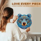 Colorful bear Wooden Jigsaw Puzzle - KAAYEE Puzzle