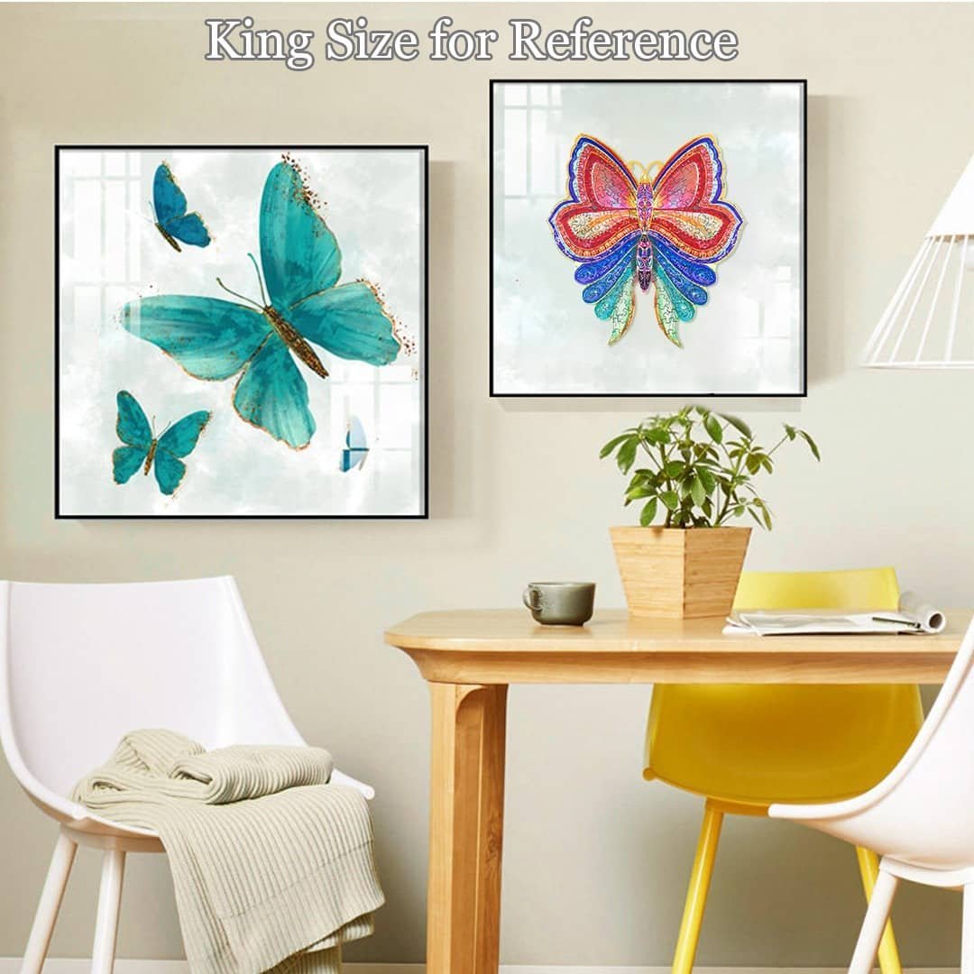 COLORFUL BUTTERFLIES Wooden Jigsaw Puzzle - KAAYEE Puzzle