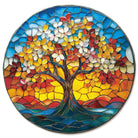 Colorful Glass Tree Wooden Jigsaw Puzzle - KAAYEE Puzzle