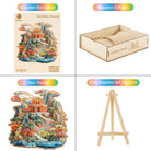 Colorful Palace Wooden Jigsaw Puzzle - KAAYEE Puzzle