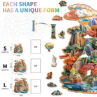 Colorful Palace Wooden Jigsaw Puzzle - KAAYEE Puzzle