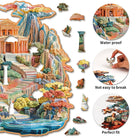 Colorful Palace Wooden Jigsaw Puzzle - KAAYEE Puzzle
