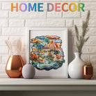 Colorful Temple Wooden Jigsaw Puzzle - KAAYEE Puzzle