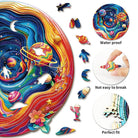 Colorful Universe Wooden Jigsaw Puzzle - KAAYEE Puzzle