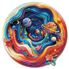 Colorful Universe Wooden Jigsaw Puzzle - KAAYEE Puzzle