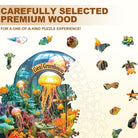 Coral greenhouse Wooden Jigsaw Puzzle - KAAYEE Puzzle