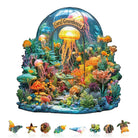 Coral greenhouse Wooden Jigsaw Puzzle - KAAYEE Puzzle