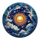 Cosmic Radiance Wooden Jigsaw Puzzle - KAAYEE Puzzle