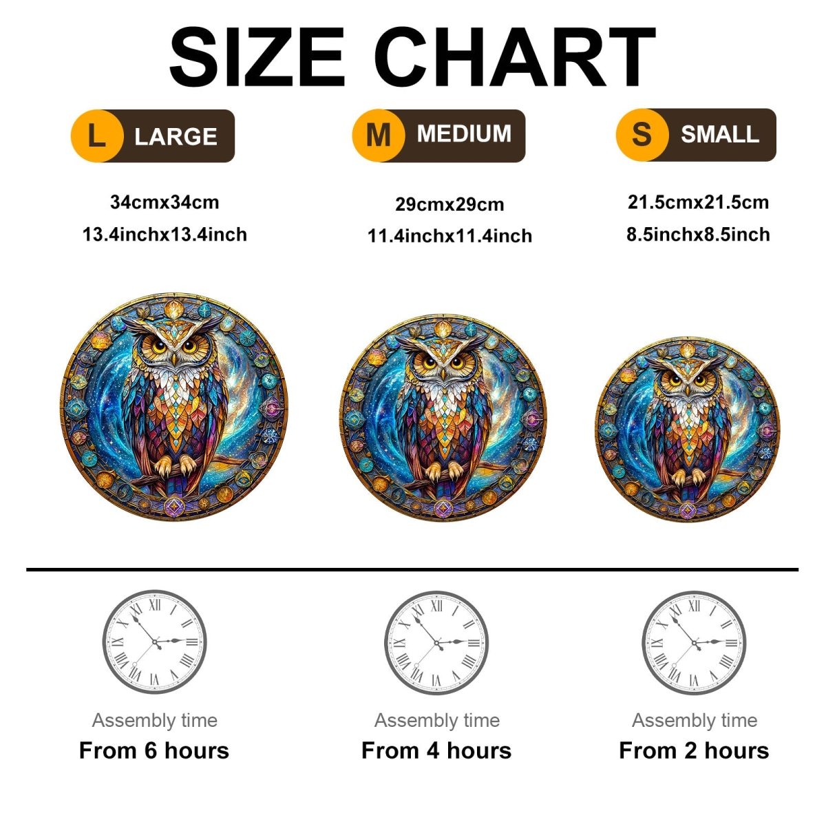 Cosmic Watcher Wooden Jigsaw Puzzle - KAAYEE Puzzle