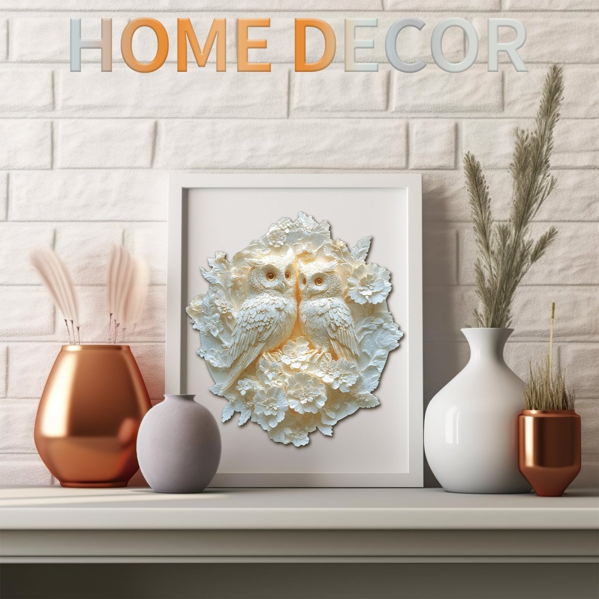 Couple Owl Wooden Jigsaw Puzzle - KAAYEE Puzzle