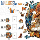 Curious Kitten Wooden Jigsaw Puzzle - KAAYEE Puzzle