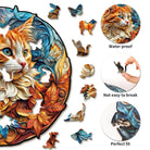 Curious Kitten Wooden Jigsaw Puzzle - KAAYEE Puzzle