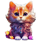Cute Cat Wooden Jigsaw Puzzle - KAAYEE Puzzle