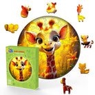 Cute Giraffe Wooden Jigsaw Puzzle - KAAYEE Puzzle