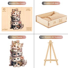 Cute Kitten Wooden Jigsaw Puzzle - KAAYEE Puzzle