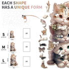 Cute Kitten Wooden Jigsaw Puzzle - KAAYEE Puzzle