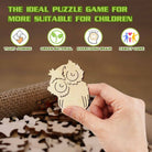 Cute Owl Wooden Jigsaw Puzzle - KAAYEE Puzzle