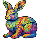 Cute Rabbit Wooden Jigsaw Puzzle - KAAYEE Puzzle