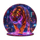 Cyberpunk tiger Wooden Jigsaw Puzzle - KAAYEE Puzzle