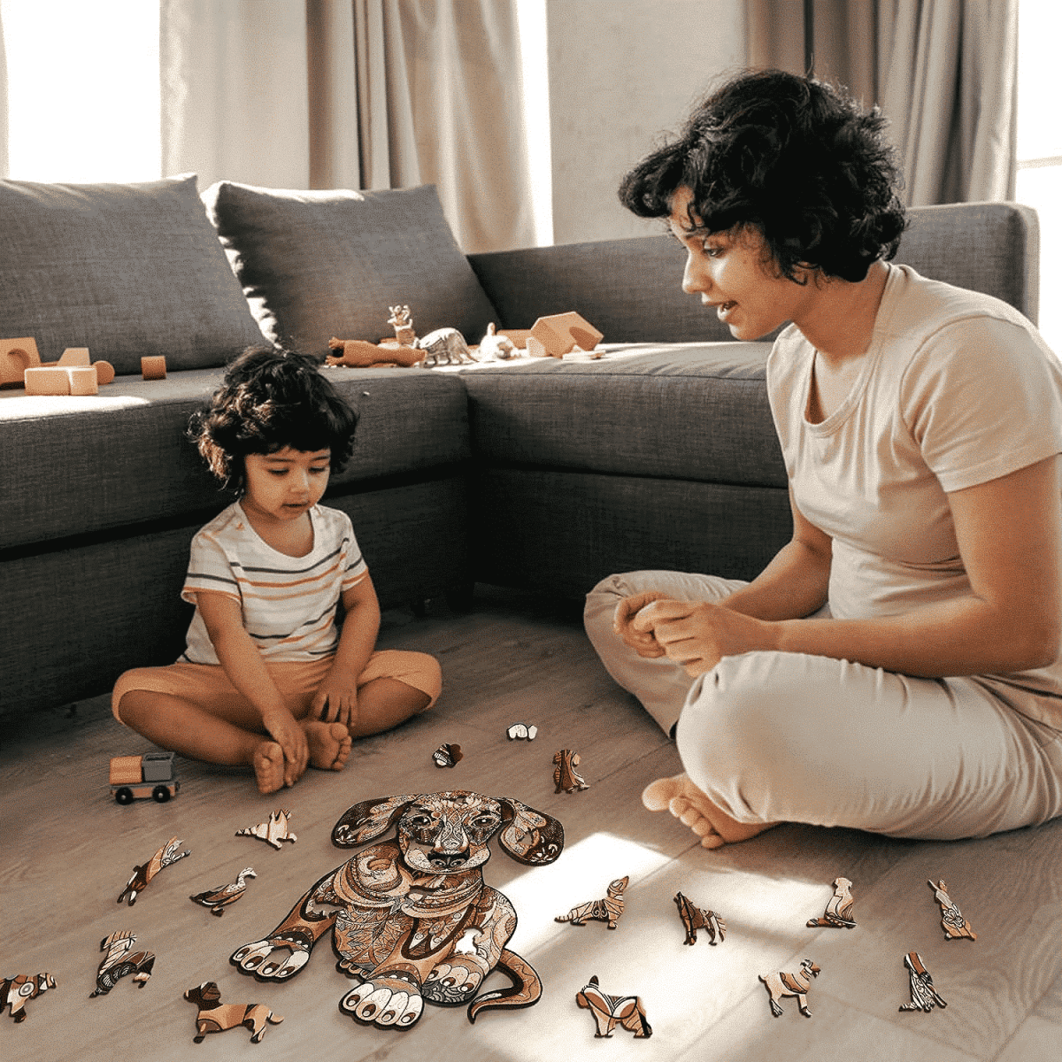 Dachshund Wooden Jigsaw Puzzle - KAAYEE Puzzle