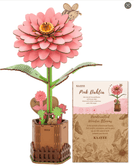 Dahlia DIY Wooden Flower - KAAYEE Puzzle