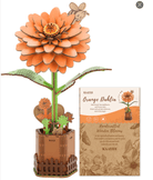 Dahlia DIY Wooden Flower - KAAYEE Puzzle