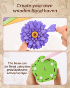 Dahlia DIY Wooden Flower - KAAYEE Puzzle