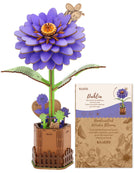 Dahlia DIY Wooden Flower - KAAYEE Puzzle