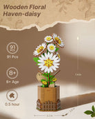 Daisy DIY Wooden Flower - KAAYEE Puzzle