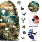 Deer in the forest Wooden Jigsaw Puzzle - KAAYEE Puzzle