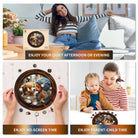 dog and child Wooden Jigsaw Puzzle - KAAYEE Puzzle