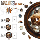 dog and child Wooden Jigsaw Puzzle - KAAYEE Puzzle