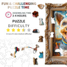 Dog Photo Frame Wooden Jigsaw Puzzle - KAAYEE Puzzle