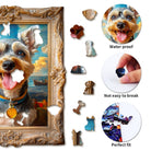 Dog Photo Frame Wooden Jigsaw Puzzle - KAAYEE Puzzle