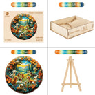 Doggy Paradise Wooden Jigsaw Puzzle - KAAYEE Puzzle