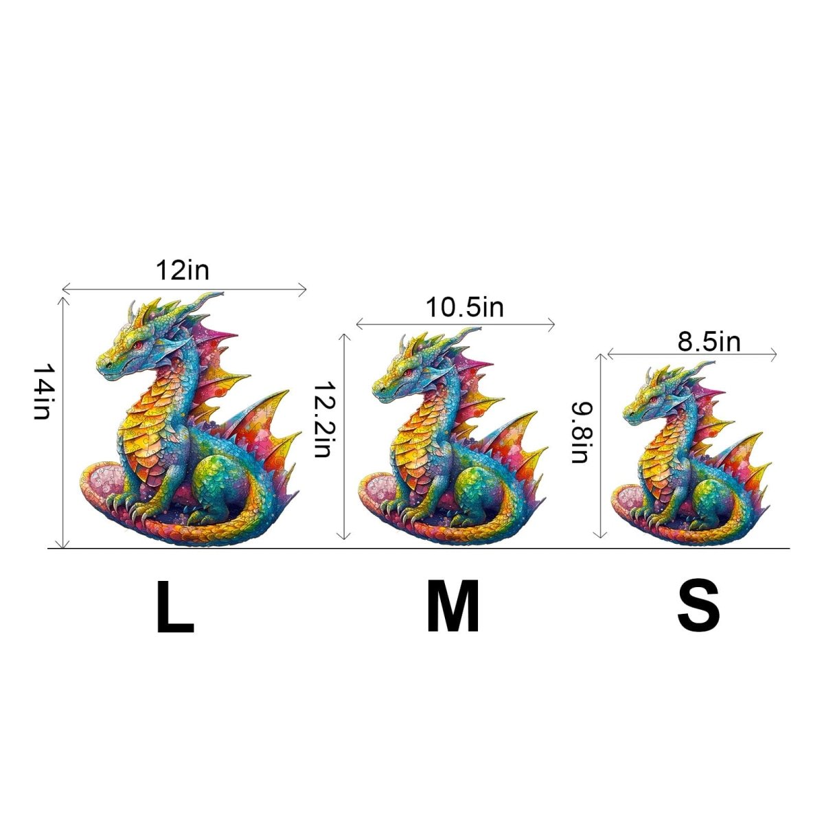 Dragon Wooden Jigsaw Puzzle - KAAYEE Puzzle
