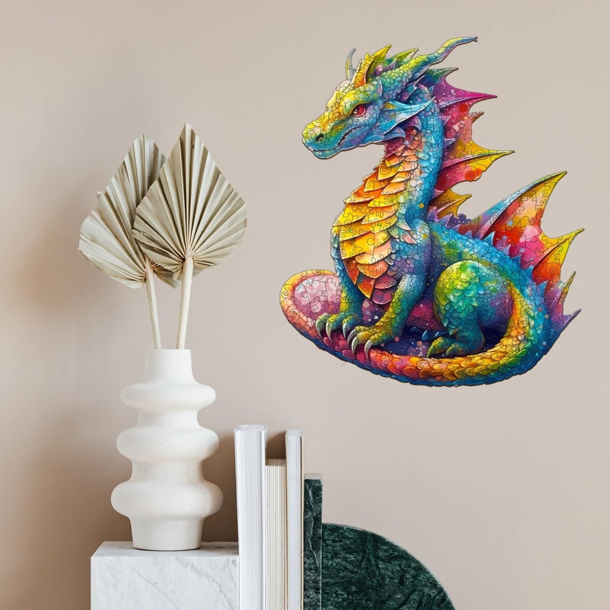 Dragon Wooden Jigsaw Puzzle - KAAYEE Puzzle