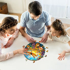 Dragonfly and Flowers Wooden Jigsaw Puzzle - KAAYEE Puzzle