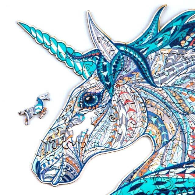 DREAM UNICORN Wooden Jigsaw Puzzle - KAAYEE Puzzle