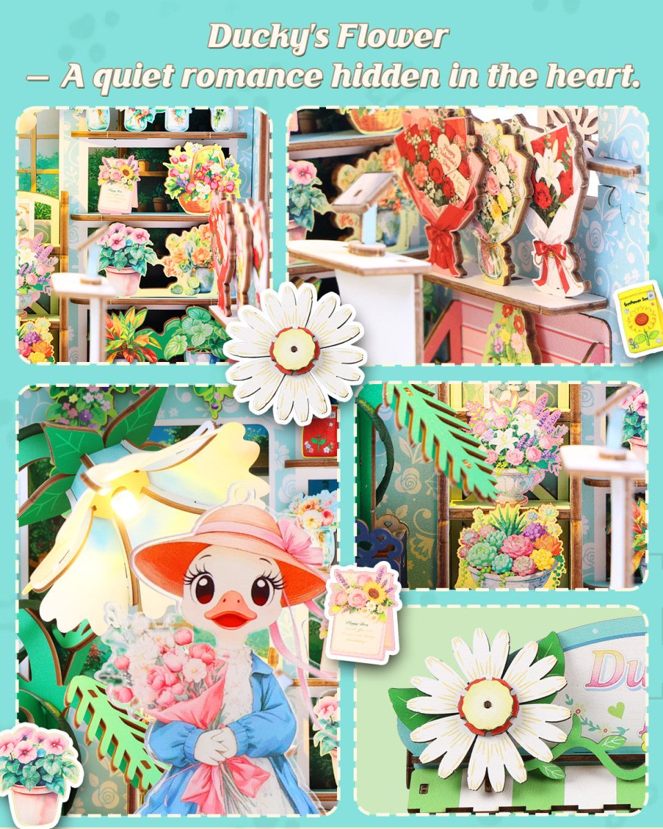 Ducky's Flower Shop - KAAYEE Puzzle