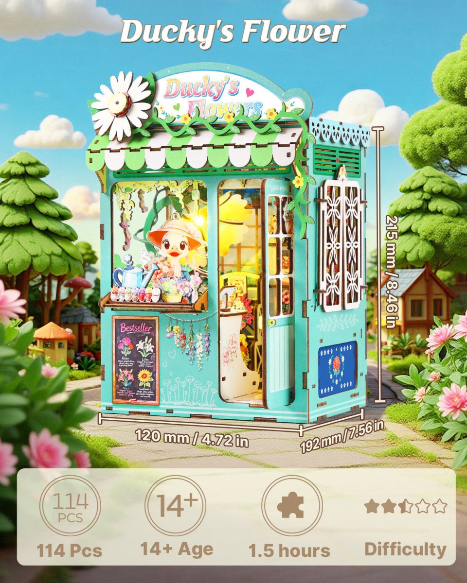 Ducky's Flower Shop - KAAYEE Puzzle